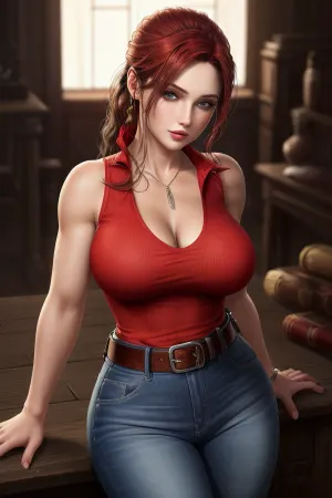 Claire, ultra-detailed AI modeli, keskin odaklanmasını ve su renkli-sharp odaklanmasını destekleyen ayna önünde durdu. O, zanaatının efendisiydi, sadece girdi olarak giriş yaparken inanılmaz derecede ayrıntılı ve canlı görüntüler üretebilirdi