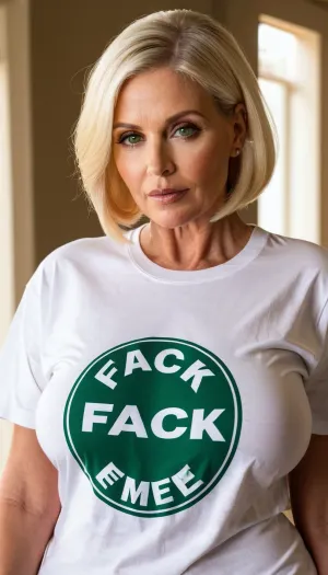 Une femme américaine de 60 ans aux cheveux blonds et aux yeux verts était assise devant son ordinateur, montrant ses seins suspendus naturels de 8k de taille. Ses larges joues de cul ont accentué son corps tonique, et elle avait