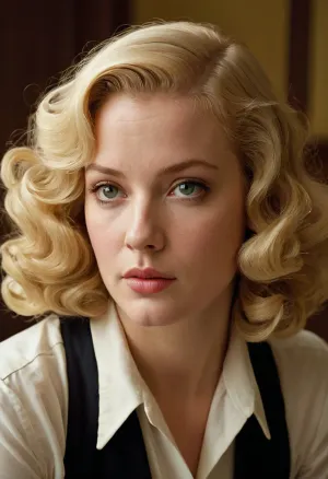 1950年纸浆小说"侦探小说"的封面,由Jeremy Geddes(英语:Jeremy Geddes)饰演,一个金发的女学生剪成广场,是1950年代侦探小说"侦探小说"的经典古装封面