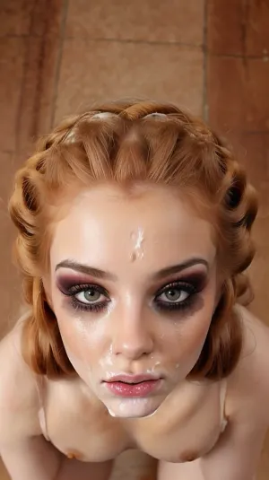 Das Herz der Frau raste, wie sie durch verschiedene Websites geklickt, ihre Augen auf den Bildschirm geklebt. Plötzlich kam sie über ein Bild eines Mannes mit seinem Gesicht, bedeckt mit Sperma. Sie konnte nicht widerstehen, darauf zu klicken und zu zooming, um zu erhalten