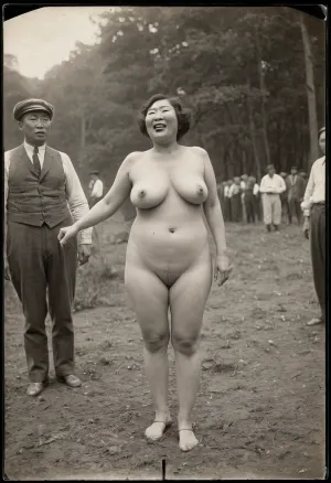 フィールドビューカメラで撮影した、1920年代の中国人女性の珍しいヴィンテージ写真は最高の状態です