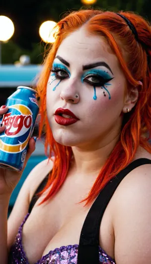 Una mujer estadounidense de 20 años vivía en un parque de trailers y amaba beber a Faygo soda. Tenía una foto de su juggalo favorito en su pared, pero un día, ella decidió salir y comprar algo de faygo