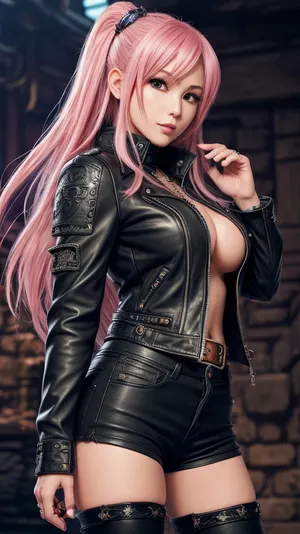 A woman creates her own artwork using MSchiffer's dungeon environment, which adds to the creepy atmosphere of her work. Her art is so detailed that it looks like it could be from the game itself. She uses pixiv, konachan