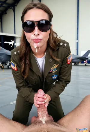 अपनी सेना की वर्दी में पायलट की प्रारंभिक मुस्कुराहट अनिमेय थी क्योंकि उन्होंने अपनी सेना की वर्दी में खुद की तस्वीर ली थी। उनके बड़े पैमाने पर निर्माण स्पष्ट रूप से अपने तंग वर्दी के माध्यम से दिखाई दिया था, और वह जानता था कि छवि सही होगी