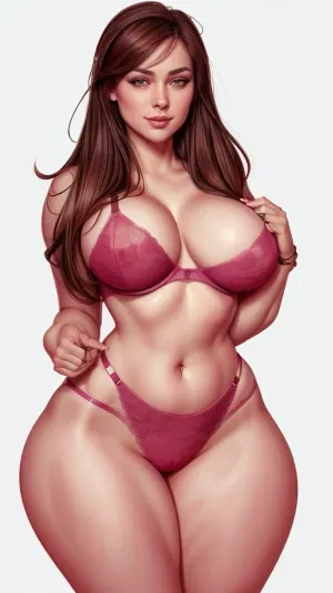 Perfect Girl was an AI-generated pornographic illustration with perfect body, big breasts with cameltoe, tight s with cameltoe, and a perfect face