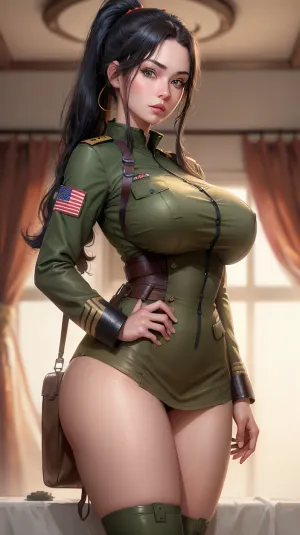 Ann est une belle fille aux yeux verts avec une queue de cheval qui se démarque du reste dans son uniforme militaire. Elle utilise ses compétences pour protéger son pays et son peuple, devenant membre d'un groupe d'élite de soldats qui le protègent de toute menace qui