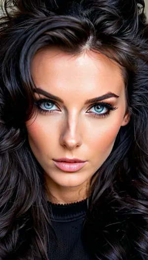 Um modelo de Instagram russo de 31 anos com uma cara perfeita e corpo ficou em frente à câmera DSLR, pronto para tirar a imagem. Ela estava usando um eyeliner preto e maquiagem sexy que perfeitamente destacou seu rosto simétrico e perfeitamente em forma