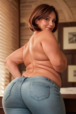La pittura ad acquerello di Helen Parr era un vero capolavoro, mostrando il suo fuoco affilato e le mani perfette. Il suo culo rotondo e i fianchi ampi sono stati evidenziati dai jeans stretti che indossava, mentre i suoi capezzoli si distinguevano contro la sua maglietta stretta