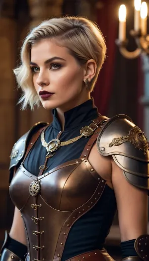 Fotorealist AI, elinde sigara içmekle dolu bir şövalyenin fotoğrafı mutlak bir başyapıttır. Aydınlatma ve gölgeleme mükemmeldir, zırhı altıntan yapılmış gibi yapar. Deri mükemmel bir şekilde pürüzsüz ve