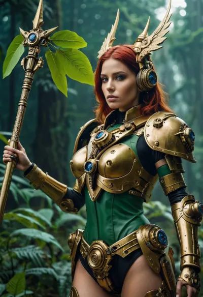 In a distant future, the world was divided into two factions: the mechanical goleaf warhammer 40000 and the girl. The goleaf warhammer 40000 were a group of powerful machines that had been created to protect humanity from