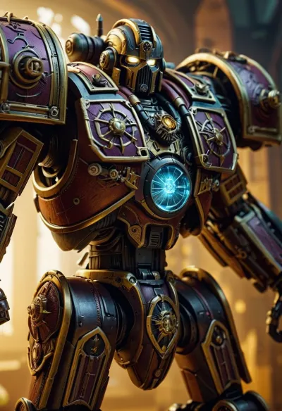 In the distant future, a group of soldiers from the Mechanized Infantry Division were tasked with exploring a strange planet. They encountered an alien race that had mastered the art of goleaf warhammers, which they used to devastating effect. The