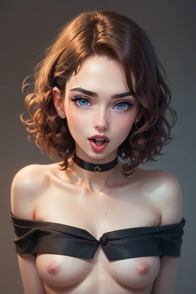 Amouranth, a popular Twitch streamer known for her sexy and provocative streams, is also known for her captivating blue eyes and alluring smile. She often wears revealing clothing and bares her bare shoulders during live streams, but also