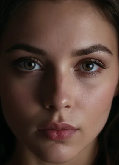 The AI generated porn picture showed a close-up of a woman's face, her eyes closed and her mouth slightly open. Her skin was smooth and flawless, with just the faintest hint of stubble on her chin. Her hair was tous