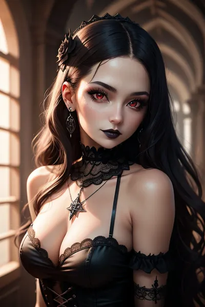 The artist, a lone woman with long black hair and bangs, sat in front of her computer screen. She was deep in thought as she worked on a new piece of art. Suddenly, her phone rang, interrupting her concentration. It was