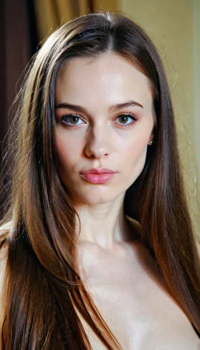 Una mujer de 34 años con pelo largo y aspecto juvenil fue el modelo perfecto para modelar