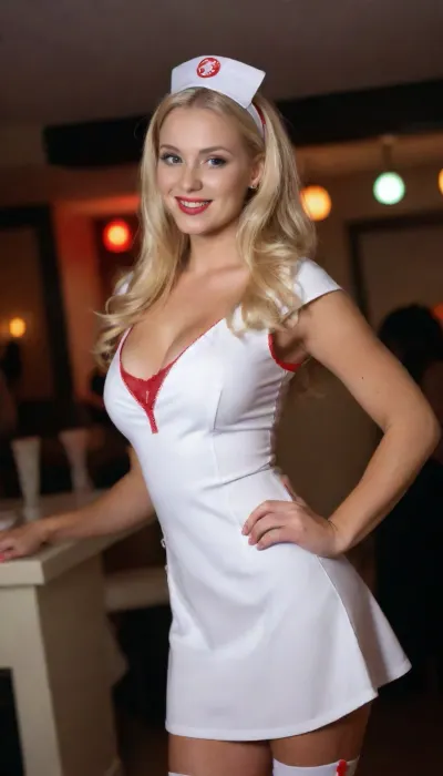 Un supermodelo posado para una sesión de fotos en un cuarto lleno, con un vestido corto apretado con micro mini falda y pechos grandes. La iluminación era perfecta, el profesional de maquillaje, y la iluminación perfecta. La multitud animó mientras posaba para la cámara