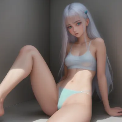 女孩的脸对称和光滑,有高颊骨和小鼻子. 她的嘴唇又满又尖 脸颊上有粉红色的表情 她有细小的建筑 右侧有曲线
