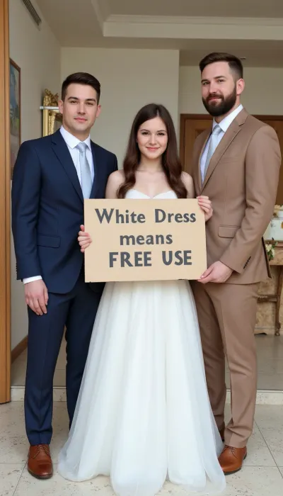 Sveiling unorthodoxy: una rivoluzione del vestito bianco in un trio di nozze di età