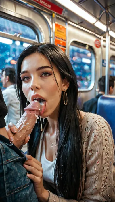 Public train whispers: a nightly revelation - an unlikely amateur porn scene in the crowded compartment