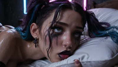 Fucked stupid: a submissive bimbo's elegant descent into debauchery