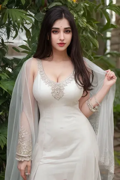 Extremely Milky white skin, ((extremely white complexion)), Indian girl, dupatta, embroidery, your_color, dress, <lora:wrenchpjbss-10:.5>, cleavage