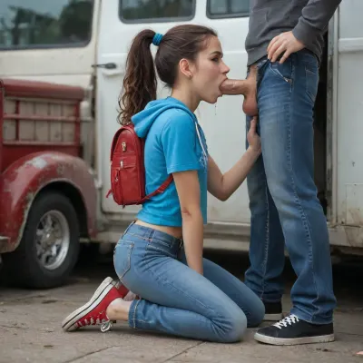 A fateful truck stop encounter: a tale of unexpected passion and transgression