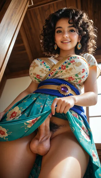 beautiful busty pakistani tgirl, sari, testicles, skirt, lift, pov, from, below, lifted, by, self, Style, shemale, Shemale, cute dick, hairy