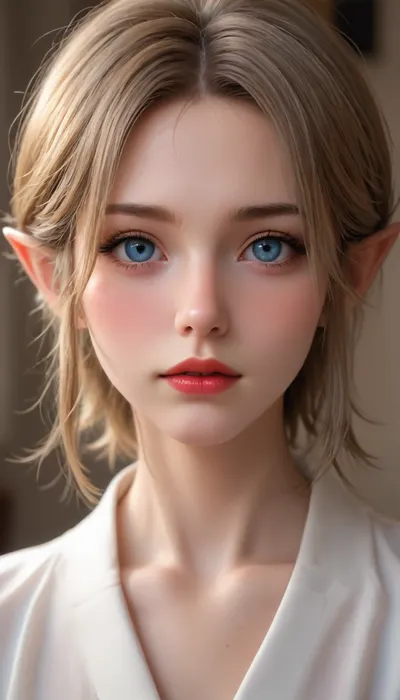 link from zelda man big lips red lips eyeliner blush