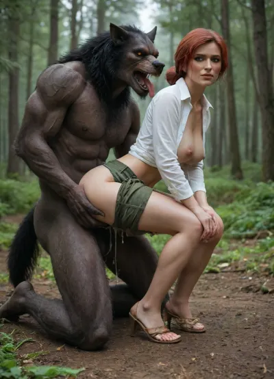 Enlaces de Foggy: una noche de pasión con triss marigold y el hombre lobo del bosque