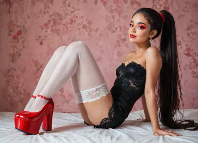 Innocent seduction: a photographic revelation of a slim latina's natural beauty