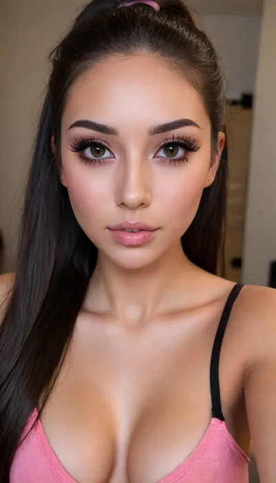 (Starting:1.5), (((face chest hips pussy))), (photo taken in class), (((round glasses with thin frames))), (((narrow low face))), (narrow waist:1.3), (open out chest:1.6), super realistic, perfect lighting, (best shadow), 8K, UHD, clear image, (best lighting), highest quality, super detailed images, fine details, high definition, 8k, ((((skinny)))), european-american, (((young petite girl))), (((18 years old))), bright blue eyes, dark brown hair, (((long high warrior ponytail))), (((blush))), (very oiled skin:1.9), tt_flat, BJ_Oxygen, krnpp, (makeup:1.5), ((lipstick)), ((((best selfie pose)))), ((((big long thick black eyelashes)))), thighhighs, <lora:reallora1:.1>, <lora:Oxygen girl_SDXL1.0:.1>, <lora:karina_sdxl_v10:.1>, <lora:add-detail-xl:.8>