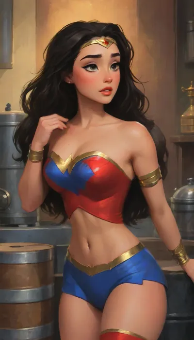 Ultra detailing, Chainsaw Man style, High-end Log Cabin, Bedroom, No lights, Dark room, night, (African Supergirl And Greek Wonder Woman:2), Messy bedroom, beer cans everywhere, (2girls:1.5), 1man, 2friends, couples, laying down, handjob, looking down, masterpiece, best quality, highly detailed, threesome, double handjob, forced handjob, ("Madison Beer" as Wonder Woman:1.5), and, ("Tyla" as Supergirl:1.5), (Wonder Woman mature age 28 from DC Comics:1.5), (Wonder Woman is a golden-Brunette, bright-hazel-eyed adult woman with a voluptuous-hourglass-thick-athletic built figure with washboard abs:1.5), (Supergirl young age 23 from DC Comics:1.5), (Supergirl is a platinum-blonde, bright-blue-eyed young woman with a rather thin skinny voluptuous-yet-lean built figure:1.5), intricate outfits, femdom, viewer is restrained, perfect body, accurate body, perfect ass, Detailed face, detailed body, seducing, Facing viewer, Blush, Standing over viewer, Supergirl on the side of viewer, Supergirl teasing, handjob motion, Supergirl holding the viewers base of the cock, detailed ass, Viewer laying on back, Wonder Woman on the side of the viewer, Wonder Woman holding middle of the viewers penis in one hand choking the viewers neck with other hand, viewers massive mature brown cock, wet bodies, sweaty bodies, saliva, drooling, laughing, teasing, pov, highlydetailedbody, realisticface, highlydetailedhair, insanelydetailed, 8K.highdetailedskin, highresolution, perfectfingers, (j_cartoon:1.5), Drawing., Wonder Woman, uberfit, muscular, athletic, <lora:Madison_Beer_2024_SDXL_JugX_trigger_m4d1s0n-000066:.5>, DCEU, Supergirl, Snyder, Style, tyxla, <lora:tyla_juggerX_xl_1_st_wocap-tyxla-000086:.5>, <lora:samdoesarts1.1-000030:.4>, <lora:J_cartoon:.3>, <lora:Animated_Concept:.4>