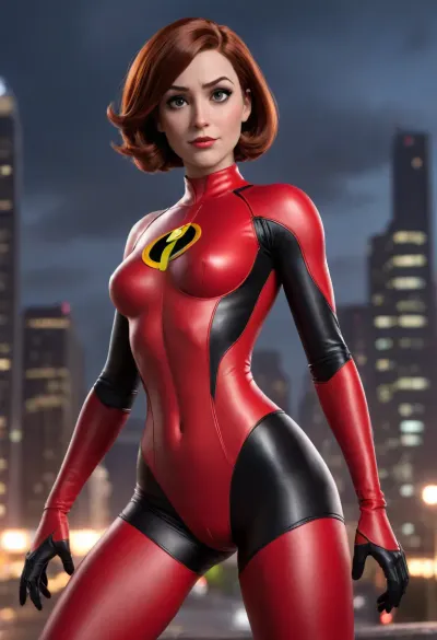 What would Elastigirl look like if she was real