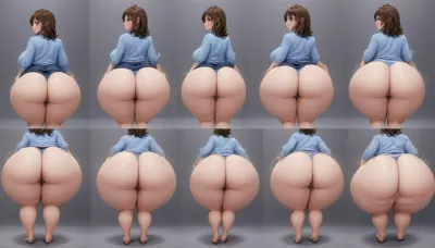 Ass expansion, butt grows bigger, massive weight gain, woman gains weight suddenly, progressive panels, sequence Ass expansion, butt grows bigger, massive weight gain, woman gains weight suddenly, progressive panels, sequence