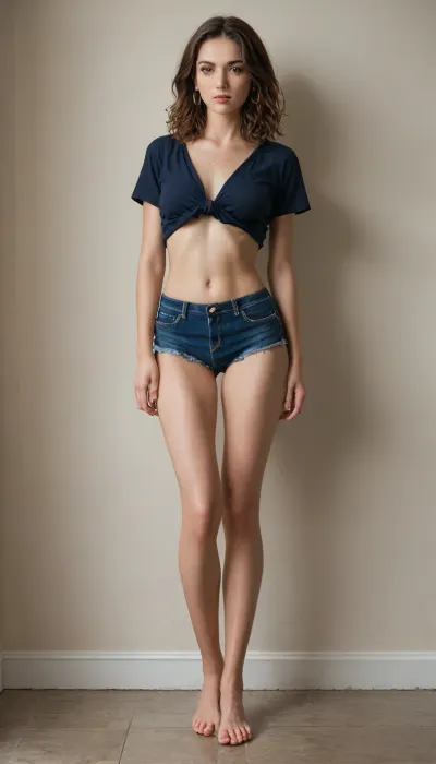 hot girl, slim hourglass figure, brown hair, dressed like a commando, intricate detail, soft lighting, high resolution, sharp focus, digital art, drawn by Hirohiko Araki, popular on artstation, full body portrait by James Jean, artstation