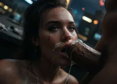 core_9, score_8_up, score_7_up, thighhighs, crop_top, 1 girl, 1 man, sex, black_hair, black stockings, window, abs, she wears a, black lace off-the-shoulder top, A beautiful black-haired woman, blue_eye, ponytail hairstyle black, toned, lips, spread_legs, bare_shoulders, ponytail, The leg is raised, не striped_thighhighs, off_shoulder, covered_nipples, black_nails, 8 year old girls, realistic faces, beautiful faces, highly detailed, extremely detailed skin, freckles, fishnets, Highly realistic, hair in wet over face, sharp focus, her eyes rolled back, her head facing camera, Cyberpunk 2077, city roof, skyscrapers, night, glowing skyscrapers, neon, Jonhy Silverhand, (close up face front angle), shes looking at camera, orgasm expression, barbed cock leaking cum on her tits, ((arroussed face)), ((cum cover)), ((((perkynatural boobs)))), large hips, side view, man enters her, (Cum), cum on body, warm lightning, erotic, porno chic, subdued atmosphere, chiaroscuro, perfect face, perfect body, (stockings), one leg raised very flirty, playing with hair, (cum covered:1.5), flirty expression, cuminmouth, (cum on face:1.3), She stands against the wall with one leg raised, and, <lora:attractive_notrigger:.8>, <lora:dark:.5>, <lora:MJ52:.7>