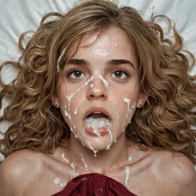 (high-res photography), (intense detail Hermione Granger), head back looking up to viewer, high pov, (big brown eyes), (proudly holding wide open mouth), (cum in mouth), (messy blonde hair), (After bukkake), (detail thick white cum on hair), (detail thick white cum on face), Hermione_Granger, <lora:Hermione_Granger:.8>