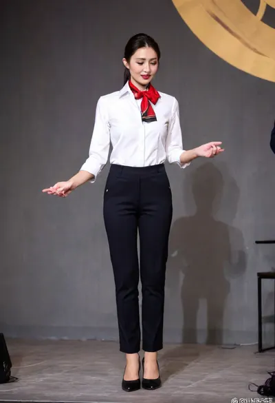 (in front of a VIP man, on a stage highlight, stewardess flat heels shoes, bowed, full body view, black pants, white underpanties:1.5), a gorgeous chinese hongkong slender 28-year-old woman, beautiful long legs, black hair bun, tan lines, (((crying, Embarrassed expression, blushing shameful depressed painful submissive expression:1.5))), (hairy bush:1.2), hair bun, chinese uniform, (red waistcoat, white short sleeve shirt), (in stewardess uniform pants, pull down to kness:1.4), (half naked, underpenties pull down:1.5), (bending squatting), zoom out, full body, h41ry, yangmi, woman, liu yifei, liushishi, liuhaocun, jingtian, zhangtianai, chengduling, zhangjianing, gulinazha, nini, zhangruonan, jujingyi, bailu, tzuyu, alitalia_woman_jacket, alitalia_woman_skirt, alitalia_woman_white_shirt_short_sleeves, alitalia_woman_dress, alitalia_green_silk_scarf, alitalia_red_silk_scarf, alitalia_blue_silk_scarf, alitalia_wool_scarf, alitalia_woman_sweater, alitalia_woman_trenchcoat, alitalia_woman_pants, alitalia_man_sweater, alitalia_id_card, alitalia_badge, flight, attendant, stewardess, steward, crying, r0ckc0ncert, on, stage, light, show, smoke, band, instruments, <lora:h41ry:1.2>, <lora:actress_ej_JuggXL_3:1.5>, <lora:alitfina100Ep:.8>, <lora:crying:1.8>, <lora:Rock_Concert:.8>