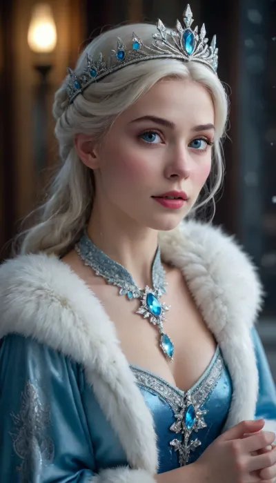 The snow queen girl