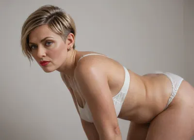 a cartoon drunk soviet mature woman, ((solo)), 1/2 body view, (((face focus))), ((view from side)), ((completely clothing)), ((in bordello outfit)), (blonde HAIR IN A HIGH TOP PIXIE CUT:1.4), 40 years old, perfect face, ((sad:1.3)), ((milf:1.4)), blue eyes, makeup, red lipstick, ((standing)), ((bent over)), in Wasterland bordello, (CHUBBY WOMAN:1.2), (((flashed her panties))), (Style, Classic Cartoon Animation, 2D Animation, Cel Animation Lighting, Flat, Even Lighting Composition, Medium Shot, centered Details, Bold Outlines, Simple Shading, Expressive Facial Features, Wondering Expression Quality, High Quality Cartoon, Vibrant Colors), <lora:580159_training_data:.5>, m4g1calpunk, fantasy-themed, cosmic, <lora:magicalPunk_LoRA_v1.0_34e:.8>