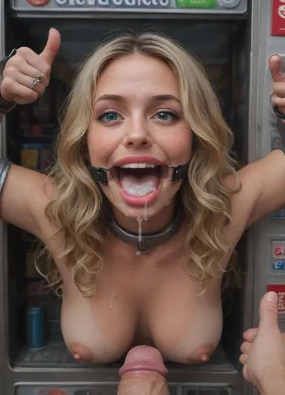 The public cum dumpster's happy new job