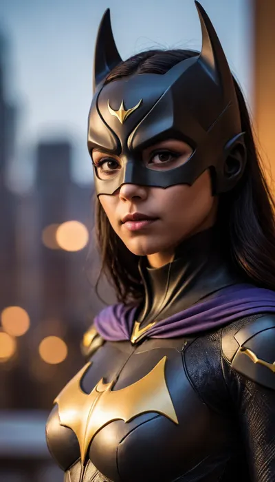 Cassandra Cain, Asian, Batgirl, full mask.