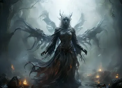 20000458.0, Super original fictional unreal fairy creatures. Cute or terrible, in other ways. Fantasy.
Fictional, unreal, fairy-tale creatures. Creatures cute or horrible, different. Fantasy. Artists' fantasies., biblaccurang, angelic, creature, biblically, accurate, angel, wraith, storm, giant, <lora:biblaccurang_lora_sdxl:1.5>, <lora:RPGWraithXL:2>, <lora:681678_training_data:1>, <lora:MJ52:1.5>, <lora:RPGStormGiantXL:1.5>