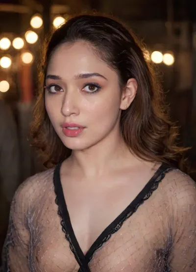 Indian actress Tamannah bhatia, in a old indian market, night time, cute face, no makeup, wearing fishnet robe, highly detailed, high resolution, best quality, tamhwx, woman, <lora:Tamannaah_Bhatia:.8>, <lora:SDXLHighDetail_v6-000005:.8>, raw, lighting, overexposed, harsh, flash, <lora:Rawfully Stylish v0.2_epoch_20:.8>, look, at, my, prompts, <lora:SDXL_Sevenof9_7th_NSFW:.8>