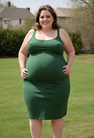 Lubica stepaunt, 45° side view, Full body shot, Sunny summer day, bright sunny day, (obese:1.3), The fat ssbbw mature milf 60 is walking on the lawn, green lawn, stark naked body, chubby milf, braless, hard nipples, black tight transparent sleeveless black sundress, medium very saggy tits, plump waist, plump pubis, light brunette hair with highlights, bobcut hair, big eyes, happy smile, nip slip, (high quality:2), Wearing, clothes, that, make, sense, with, Braless>, <lora:bralessSDXL_v1_00022:.8>, bottomheavy, big, ass, huge, gigantic, thick, thighs, massive, <lora:bottomheavy_v1_sdxl_tags:.8>