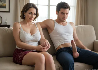 Milf and young man sit next to each other on the couch, (((milf looking at man's cock))), Milf jerks off man's cock, (one Milf), (one boyish man), clothes, man touches Milf's tits, man has an incredible cock, absolutely huge pulsating veiny cock of a man, man is completely visible, Milf in a lace tank top, tight semi-transparent lace skirt, barefoot in dark lace tights, body manipulation, divine proportions, casual, inexperienced, shy, (((rule of thirds))), high quality, high detail, high resolution, backlight, (long exposure:2), handjob, precum Milf and young man sit next to each other on the couch, (((milf looking at man's cock))), Milf jerks off man's cock, (one Milf), (one boyish man), clothes, man touches Milf's tits, man has an incredible cock, absolutely huge pulsating veiny cock of a man, man is completely visible, Milf in a lace tank top, tight semi-transparent lace skirt, barefoot in dark lace tights, body manipulation, divine proportions, casual, inexperienced, shy, (((rule of thirds))), high quality, high detail, high resolution, backlight, (long exposure:2), handjob, precum