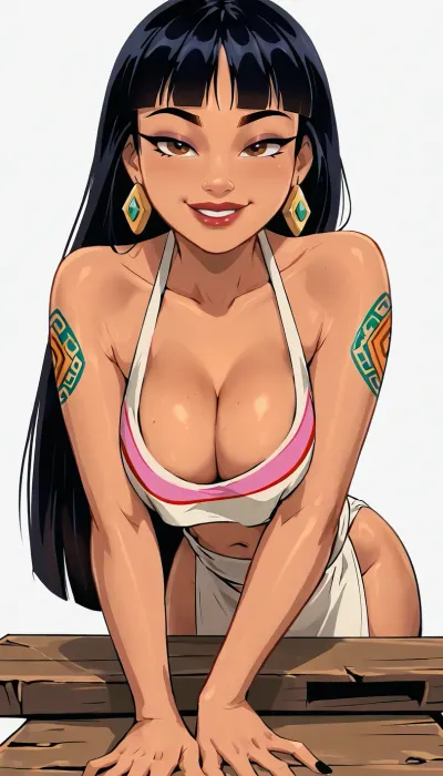 Chel's enchanting goth glamour: samdoesart によるトンポートレート