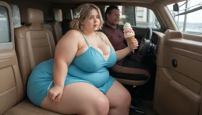 undersized clothes, chubby woman with clothes that don't fit, woman is massive and her clothes are too small, super chunky, plump, chubby, super plump, bbw, heavy weight, obese, gigantic ass, licking ice cream cone stuck in massive cleavage undersized clothes, chubby woman with clothes that don't fit, woman is massive and her clothes are too small, super chunky, plump, chubby, super plump, bbw, heavy weight, obese, gigantic ass, licking ice cream cone stuck in massive cleavage