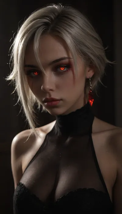 UHD 8K, beautiful firm medium tits, arlecchino_\, (genshin_impact\), ((japan)), white hair, Mascara running, ((Red glowing pupils)), ((Black gloves:1.5)), extreme realism, maximum detail, slim figure, detailed skin, real lighting, 1D, seamless, pantyhose, 20D, <lora:580159_training_data:.5>, <lora:dark:.5>, <lora:arlecchino_new:.5>, <lora:seamless pantyhose-000003:.5>