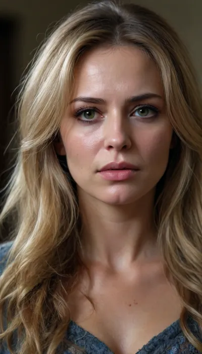 Extreme realism, beautiful Russian milf 36 years old, gorgeous long hair, dark blonde, messy hair, little tits, sad, crying, runny mascara, detailed skin texture, finely detailed, <lora:315758_training_data:.6>